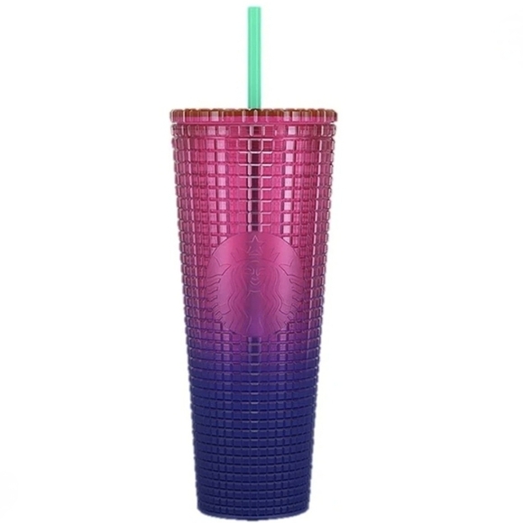 Starbucks Watermelon Pink Purple Gradient Summer Venti Tumbler - Picture 1 of 6